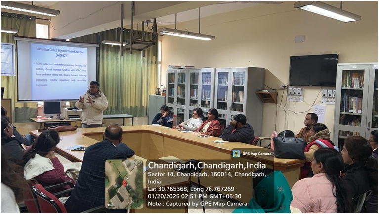 Five-day training programme on learning disabilities begins at Panjab University